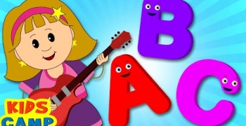 ABC Song for Children | Nursery Rhymes from Kidscamp